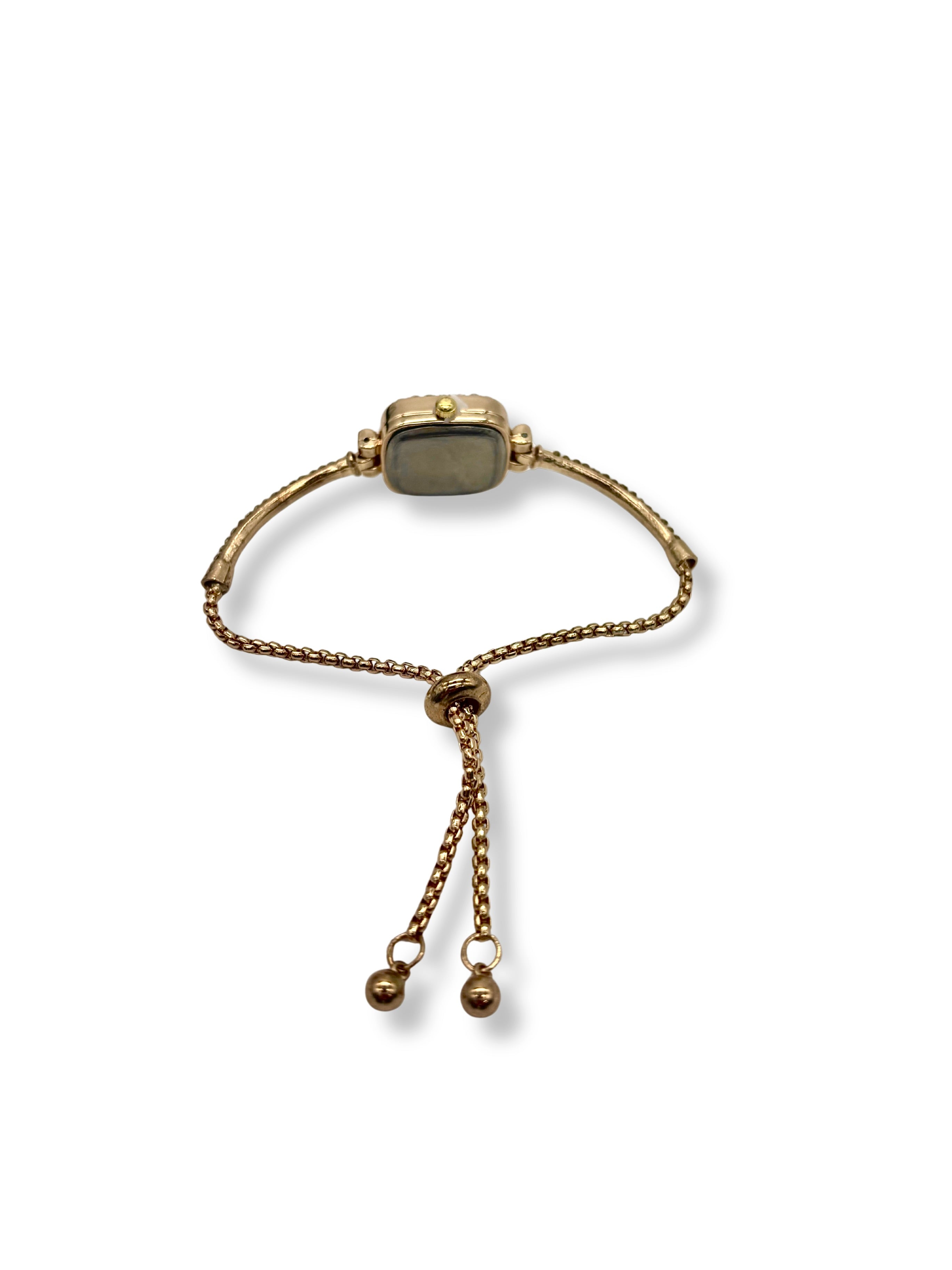 Adjustable Square Diamante Watch
