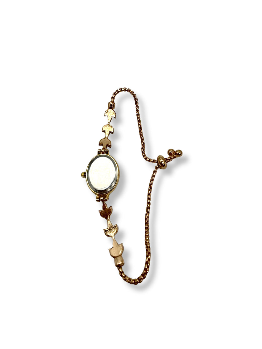 Adjustable Oval Cocktail Watch