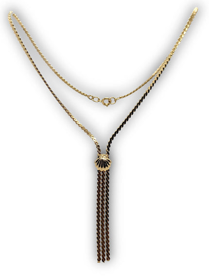 Shell Tassel Necklace