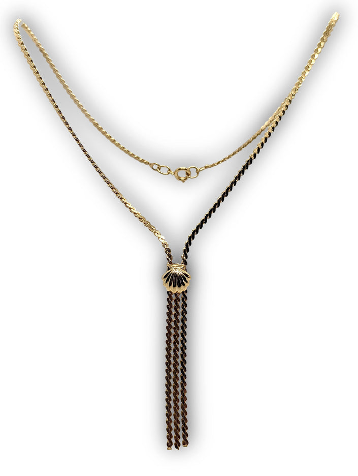 Shell Tassel Necklace