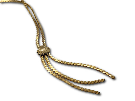 Shell Tassel Necklace