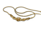 Faux Pearl Geometric Necklace