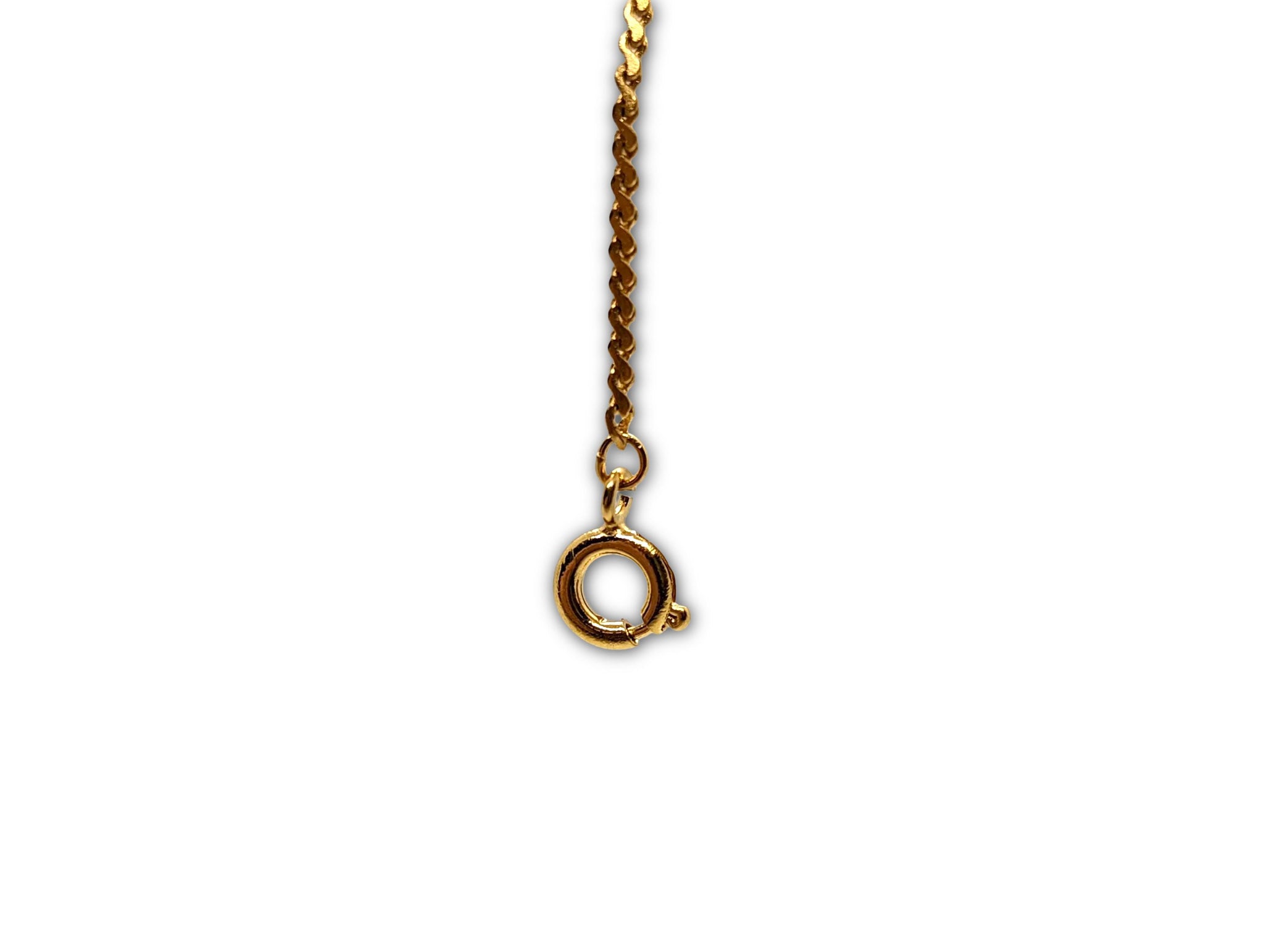 Star Necklace, Vintage, Gold Plated