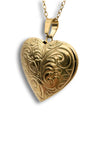 Gold Coloured Heart Locket