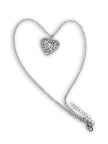 Silver Coloured Heart Locket