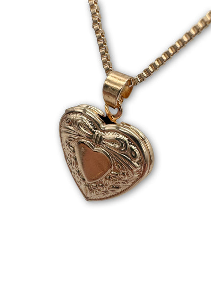 Gold Coloured Heart Locket