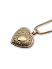 Gold Coloured Heart Locket