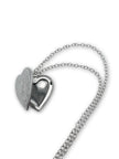 Silver Coloured Heart Locket