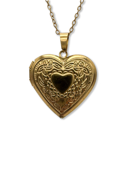 Heart Shaped Locket Necklace