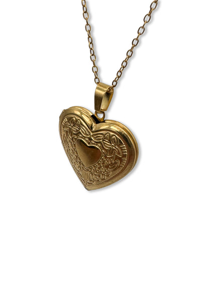 Heart Shaped Locket Necklace