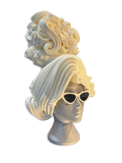Foam Wig - Snow Queen