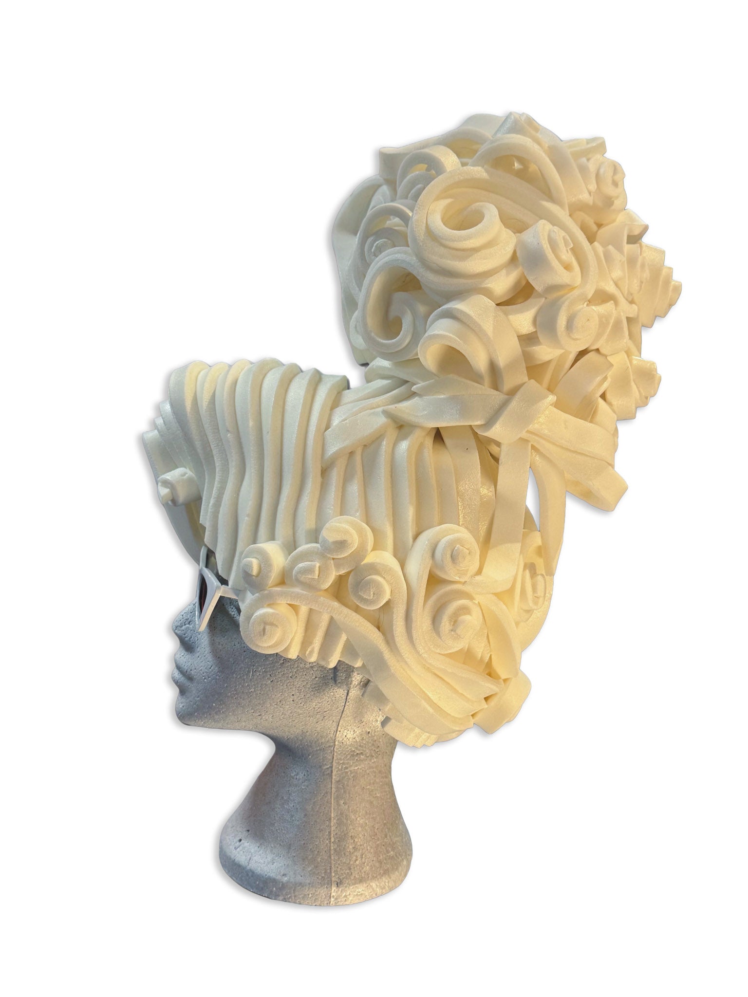 Foam Wig - Snow Queen